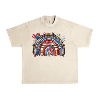 Sandshell American rainbow Urban Heavy Tee - Neo Western