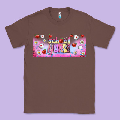 School Nurse Libbey Glass Classic Tee Designed By Bundleandbundleshop