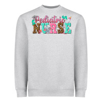 Heather Grey pediatric nurse Heavyweight Sweatshirt - texasbilliewilder