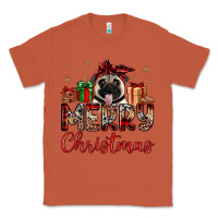 Copper merry christmas pug Classic Tee - JahusDesignShop