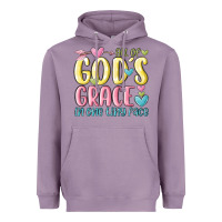 Lavender all of god's grace in one tiny face Heavyweight Hoodie - MaliasSmallBusiness