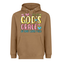 Toasted Coconut all of god's grace in one tiny face Heavyweight Hoodie - MaliasSmallBusiness