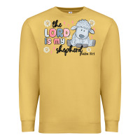 Antique Gold the lord is my shepherd Premium Sweatshirt - MaliasSmallBusiness