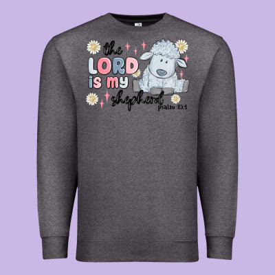 The Lord Is My Shepherd Premium Sweatshirt Designed By Maliassmallbusiness