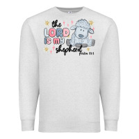 Oatmeal Heather the lord is my shepherd Premium Sweatshirt - MaliasSmallBusiness