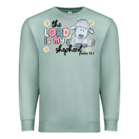 Seafoam the lord is my shepherd Premium Sweatshirt - MaliasSmallBusiness
