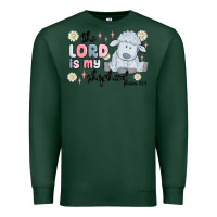 Sports Green the lord is my shepherd Premium Sweatshirt - MaliasSmallBusiness