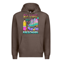 Coffee rolling into preschool Premium Hoodie - BundleAndBundleShop