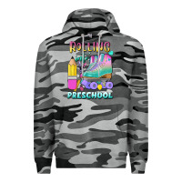 Slate Camo rolling into preschool Premium Hoodie - BundleAndBundleShop