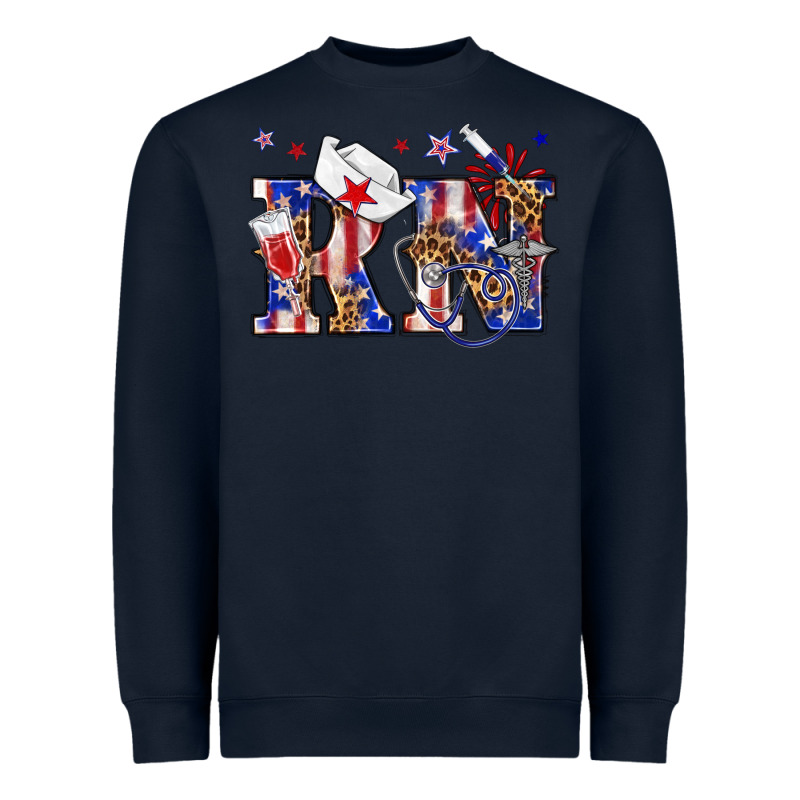 Rn Registered Nurse Billie Wilder Heavyweight Sweatshirt by texasbilliewilder | Teevron