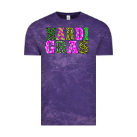 Cloud Purple mardi gras Vintage Tee - BarkalooDesign