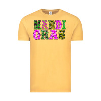Vintage Mustard mardi gras Vintage Tee - BarkalooDesign