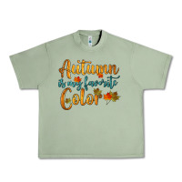 Oil Green autumn is my favorite color Urban Heavy Tee - HRA Design Shop
