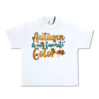 White autumn is my favorite color Urban Heavy Tee - HRA Design Shop