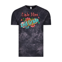 Cloud Black little miss second grade Vintage Tee - RanaPortraitStore