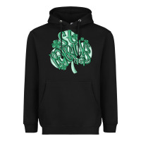 Black st patrick's day Heavyweight Hoodie - MaliasSmallBusiness
