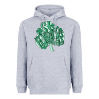 Heather Grey st patrick's day Heavyweight Hoodie - MaliasSmallBusiness