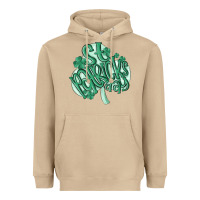 Mushroom st patrick's day Heavyweight Hoodie - MaliasSmallBusiness