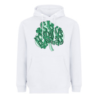 White st patrick's day Heavyweight Hoodie - MaliasSmallBusiness