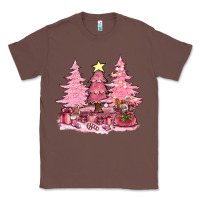 Chestnut pink christmas trees with gift box bbs Classic Tee - BundleAndBundleShop