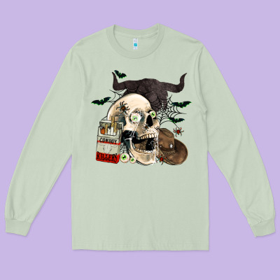 Cowboy Killers Long Sleeve Tee Designed By Adodesignshop