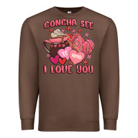 Chestnut concha see te amo  i love you Premium Sweatshirt - MaliasSmallBusiness