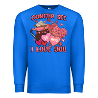 True Royal concha see te amo  i love you Premium Sweatshirt - MaliasSmallBusiness