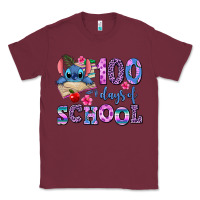 Burgundy 100 days of school Classic Tee - AdoDesignShop