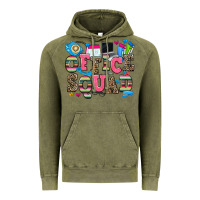 Vintage Olive office squad Vintage Hoodie - Zillion Design Studio