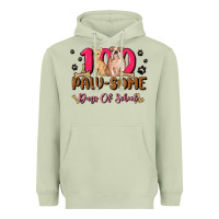 Matcha 100 paw some days of school Heavyweight Hoodie - MaliasSmallBusiness