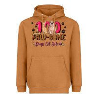 Meerkat 100 paw some days of school Heavyweight Hoodie - MaliasSmallBusiness
