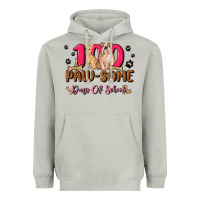 Moon Dust 100 paw some days of school Heavyweight Hoodie - MaliasSmallBusiness