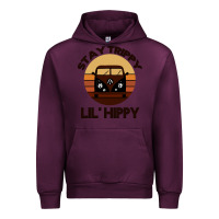 Mauve Wine Stay Trippy Lil Hippy Urban Hoodie - Bettercallsaul