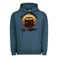 Pigment Midnight Navy Stay Trippy Lil Hippy Urban Hoodie - Bettercallsaul