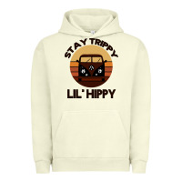 Pigment Pistachio Stay Trippy Lil Hippy Urban Hoodie - Bettercallsaul