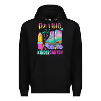 Black rolling into kindergarten Premium Hoodie - BundleAndBundleShop