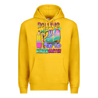 Lemon rolling into kindergarten Premium Hoodie - BundleAndBundleShop