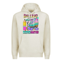 Oatmeal Heather rolling into kindergarten Premium Hoodie - BundleAndBundleShop
