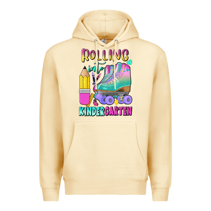 Rolling Into Kindergarten Premium Hoodie by BundleAndBundleShop | Teevron