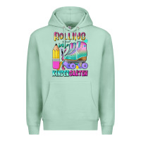 Seafoam rolling into kindergarten Premium Hoodie - BundleAndBundleShop