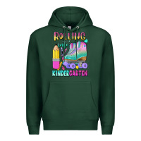 Sports Green rolling into kindergarten Premium Hoodie - BundleAndBundleShop