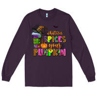 Plum whatever spices your pumpkin Long Sleeve Tee - AdoDesignShop