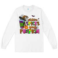 White whatever spices your pumpkin Long Sleeve Tee - AdoDesignShop