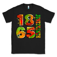 Black 1865 juneteenth Classic Tee - AdoDesignShop
