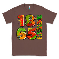Chestnut 1865 juneteenth Classic Tee - AdoDesignShop