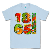 Dusty Blue 1865 juneteenth Classic Tee - AdoDesignShop