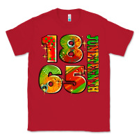 Red 1865 juneteenth Classic Tee - AdoDesignShop