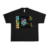 Black cactus Urban Heavy Tee - CowhideDigitalArt