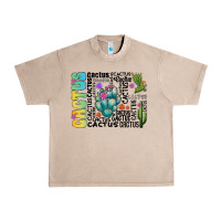 French Oak cactus Urban Heavy Tee - CowhideDigitalArt