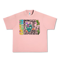 Salmon cactus Urban Heavy Tee - CowhideDigitalArt